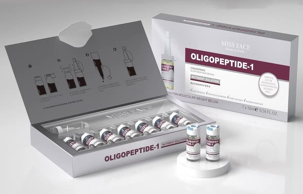 Premium printed box packaging example with insert