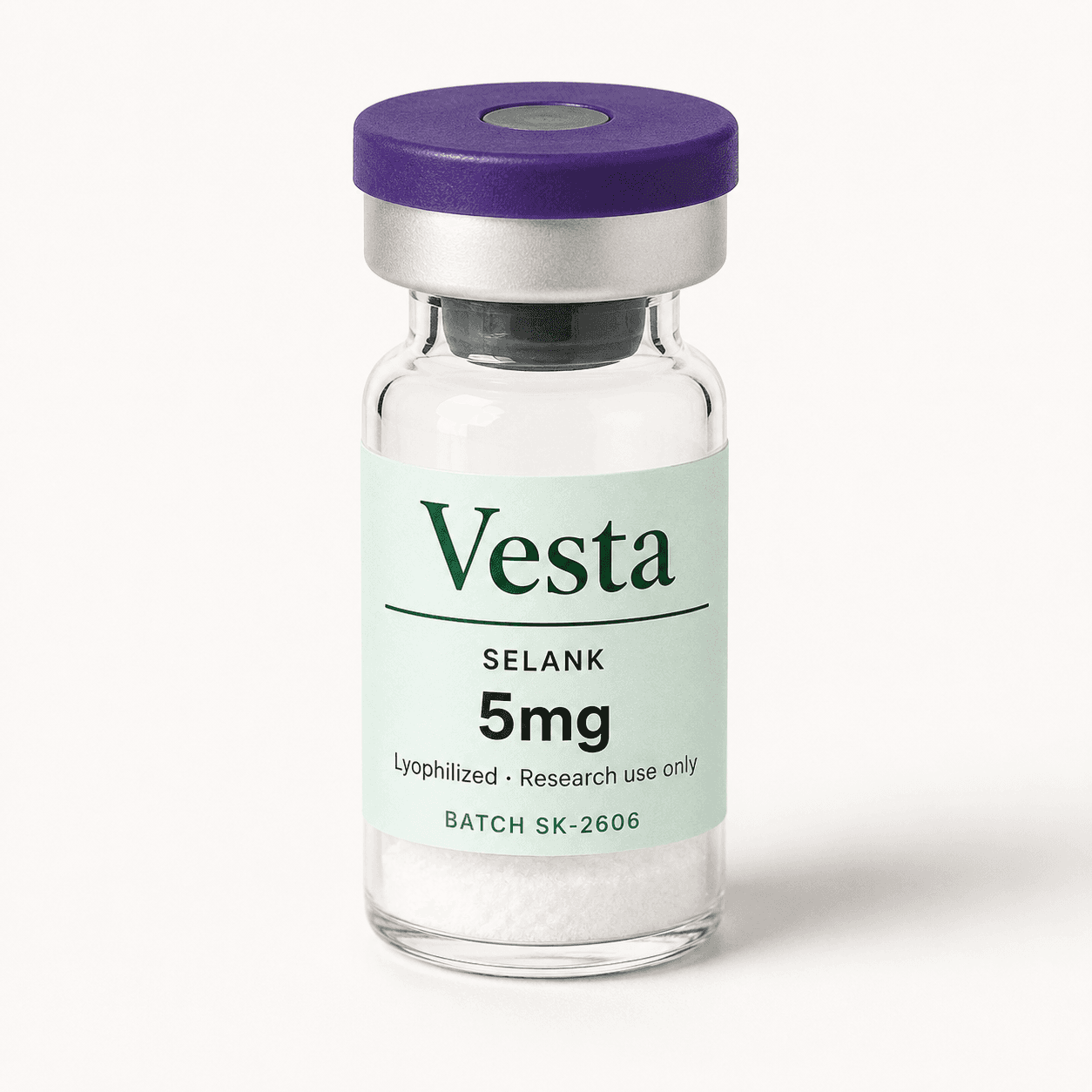 Selank 5mg vial